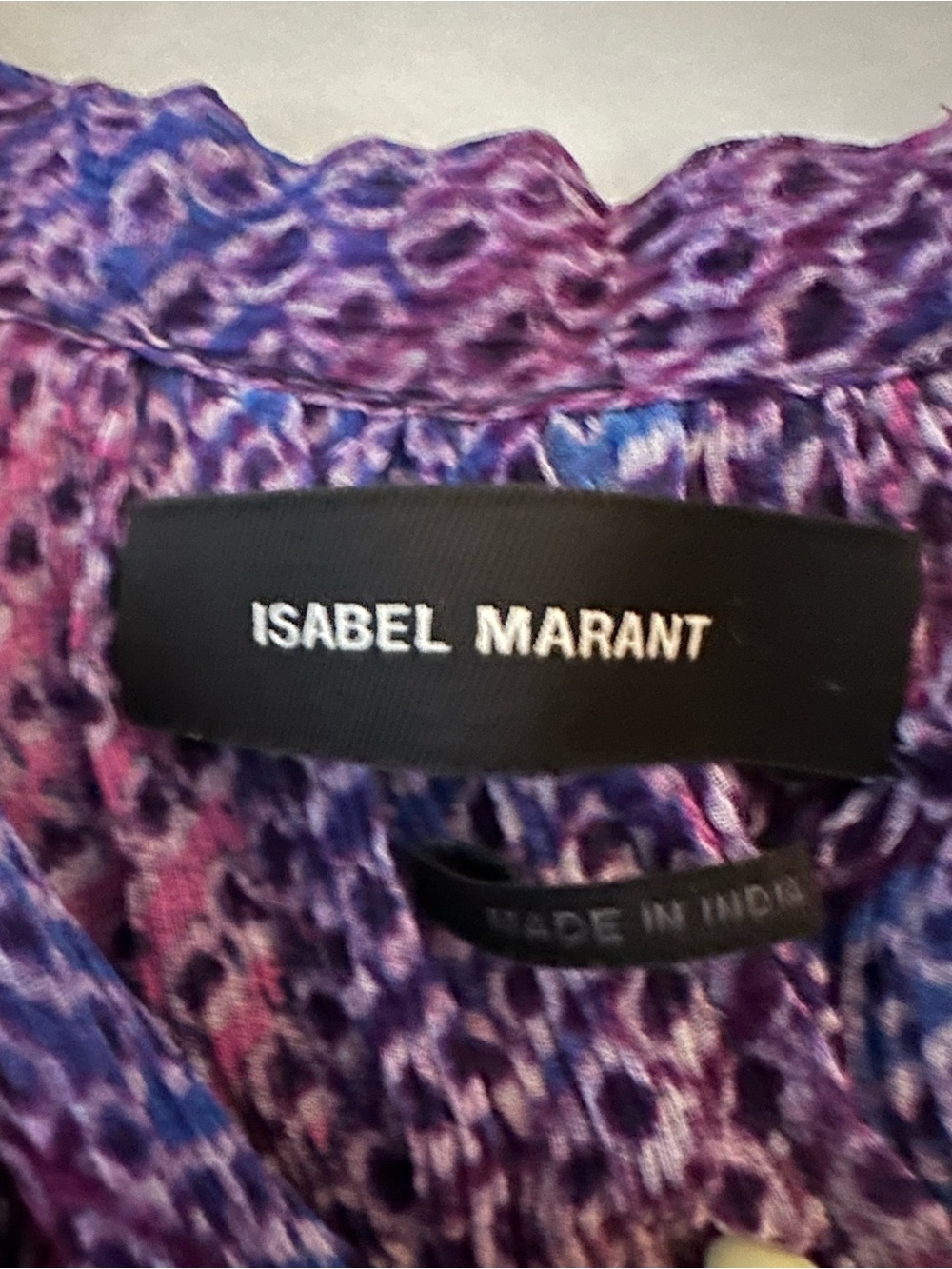 NWT Isabel Marant Angele Ruffle Top - Picture 4 of 5